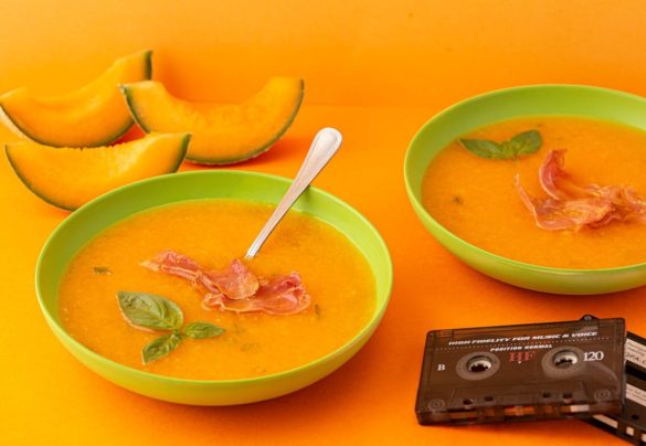Soupe froide au melon