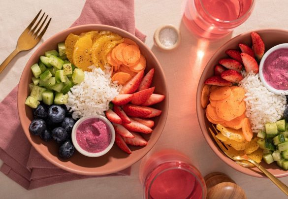 Rainbowl sucré salé