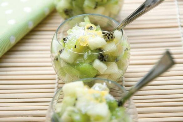 verrine pomme-kiwi