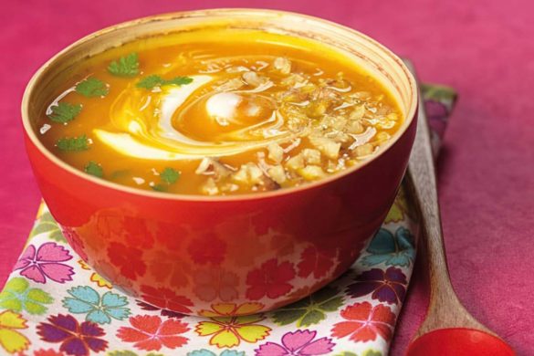 soupe potimarron aux noix