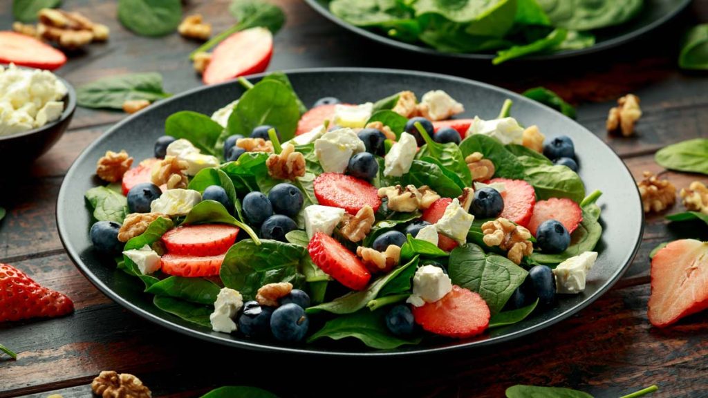 alimentation nutritionnelle au printemps